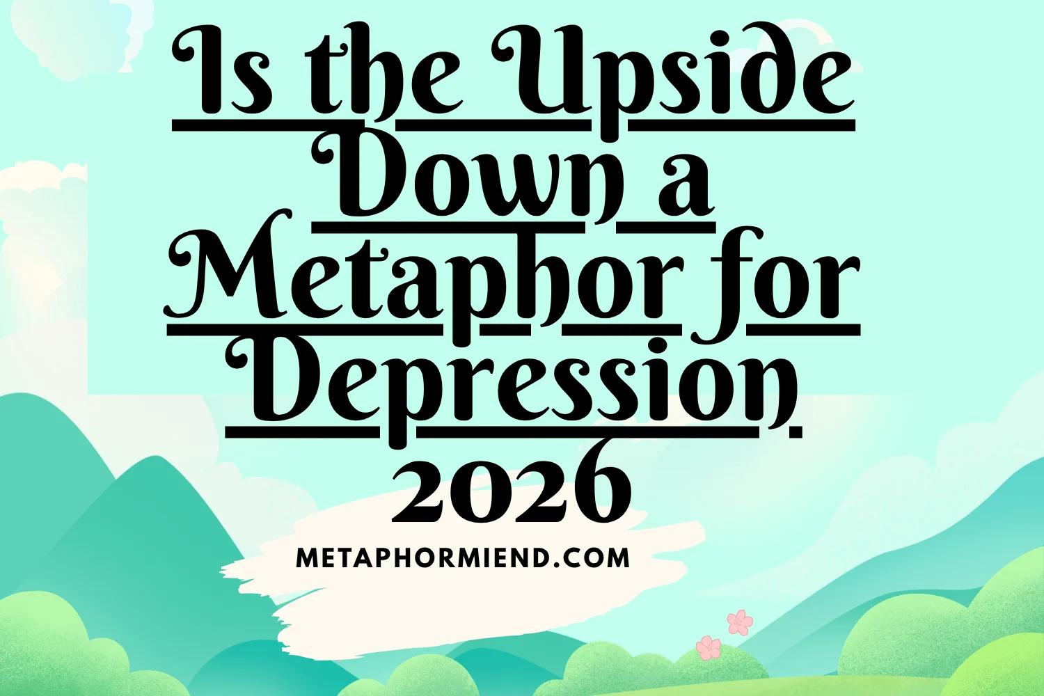 Is the Upside Down a Metaphor for Depression