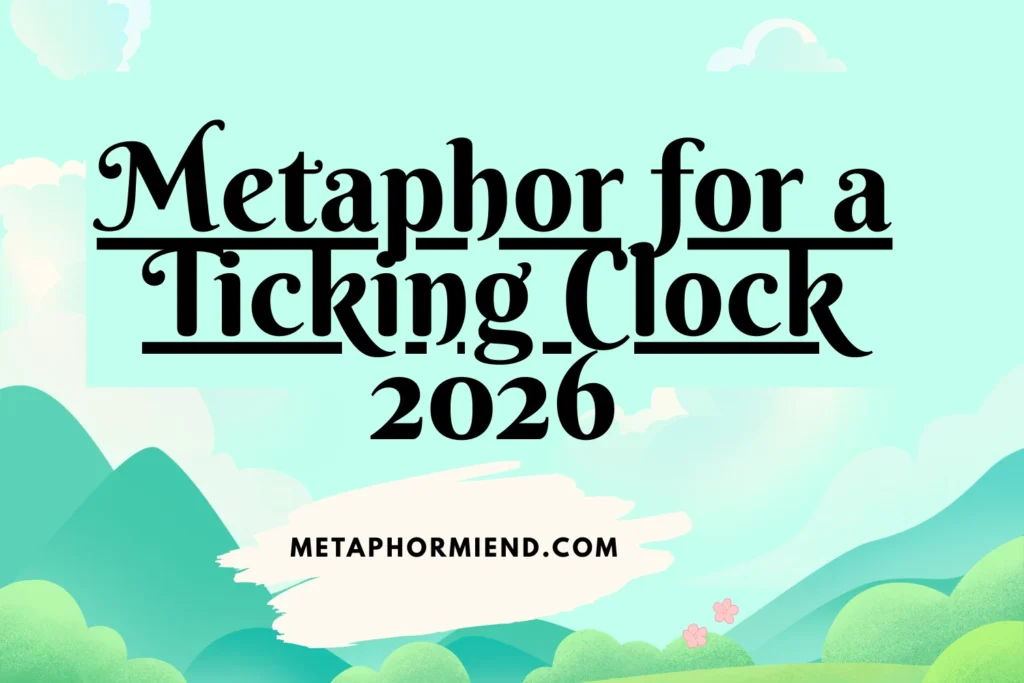 Metaphor for a Ticking Clock