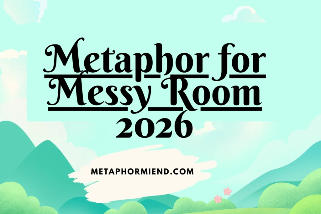 Metaphor for Messy Room