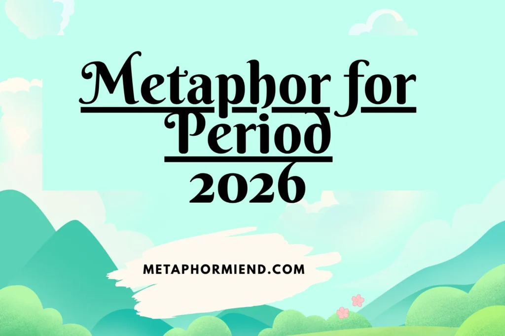 metaphor for period