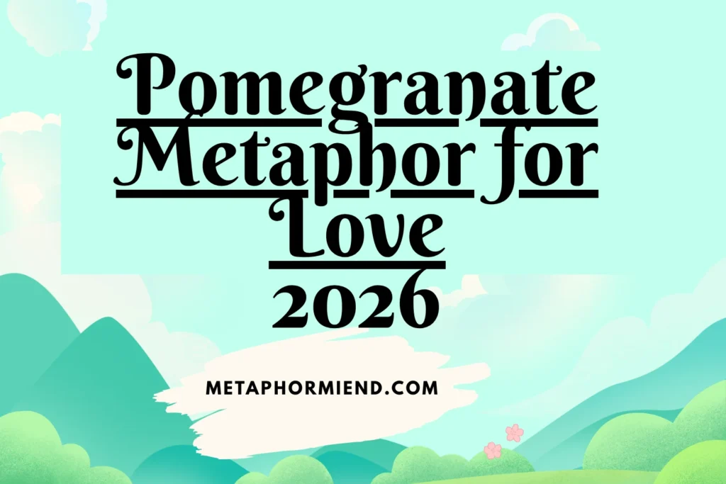 Pomegranate Metaphor for Love