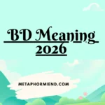 BD Meaning