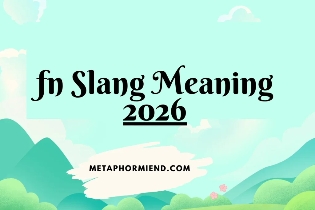 Fn Slang Meaning
