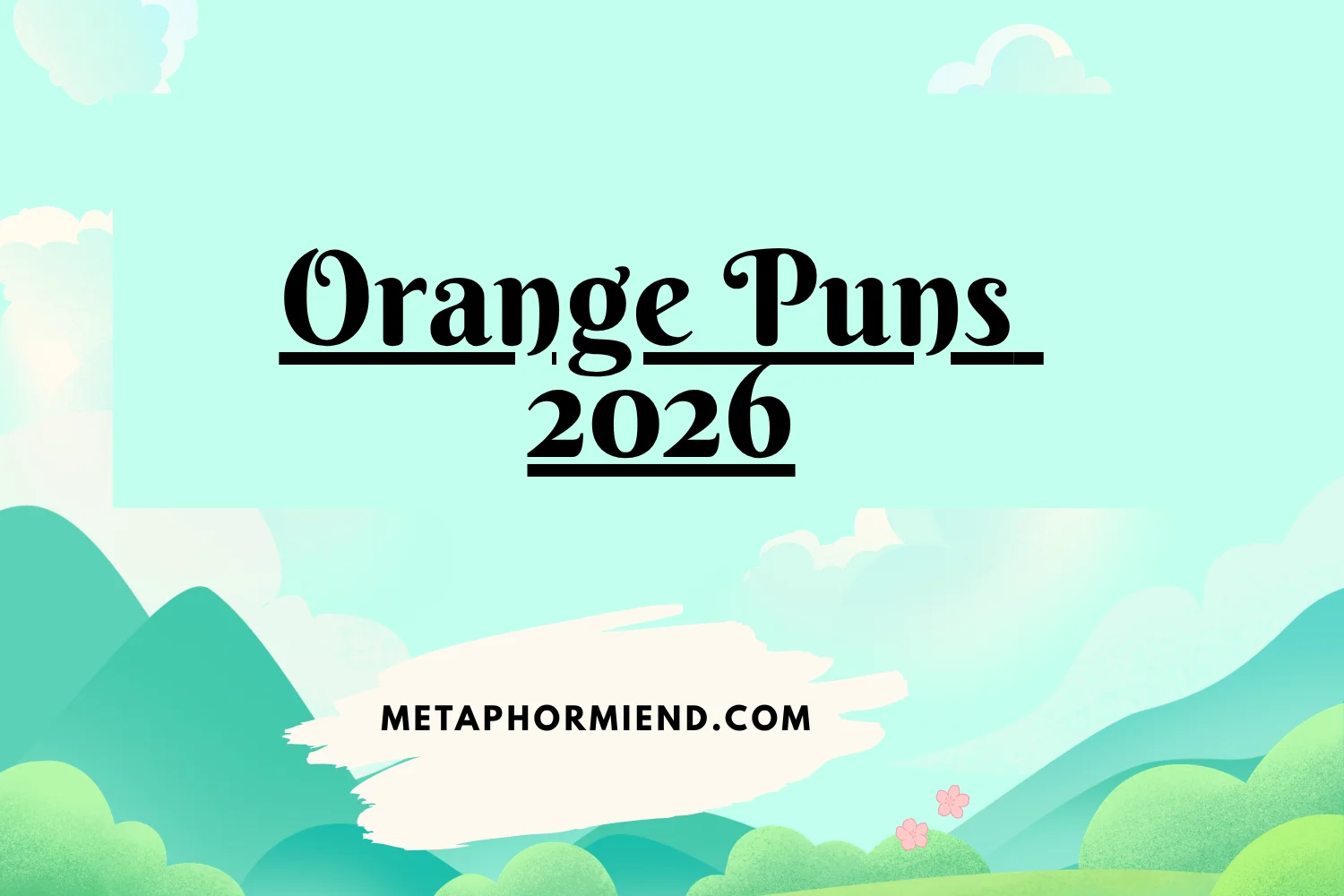 orange puns