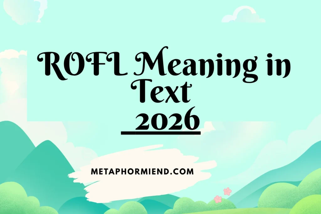 ROFL Meaning in Text