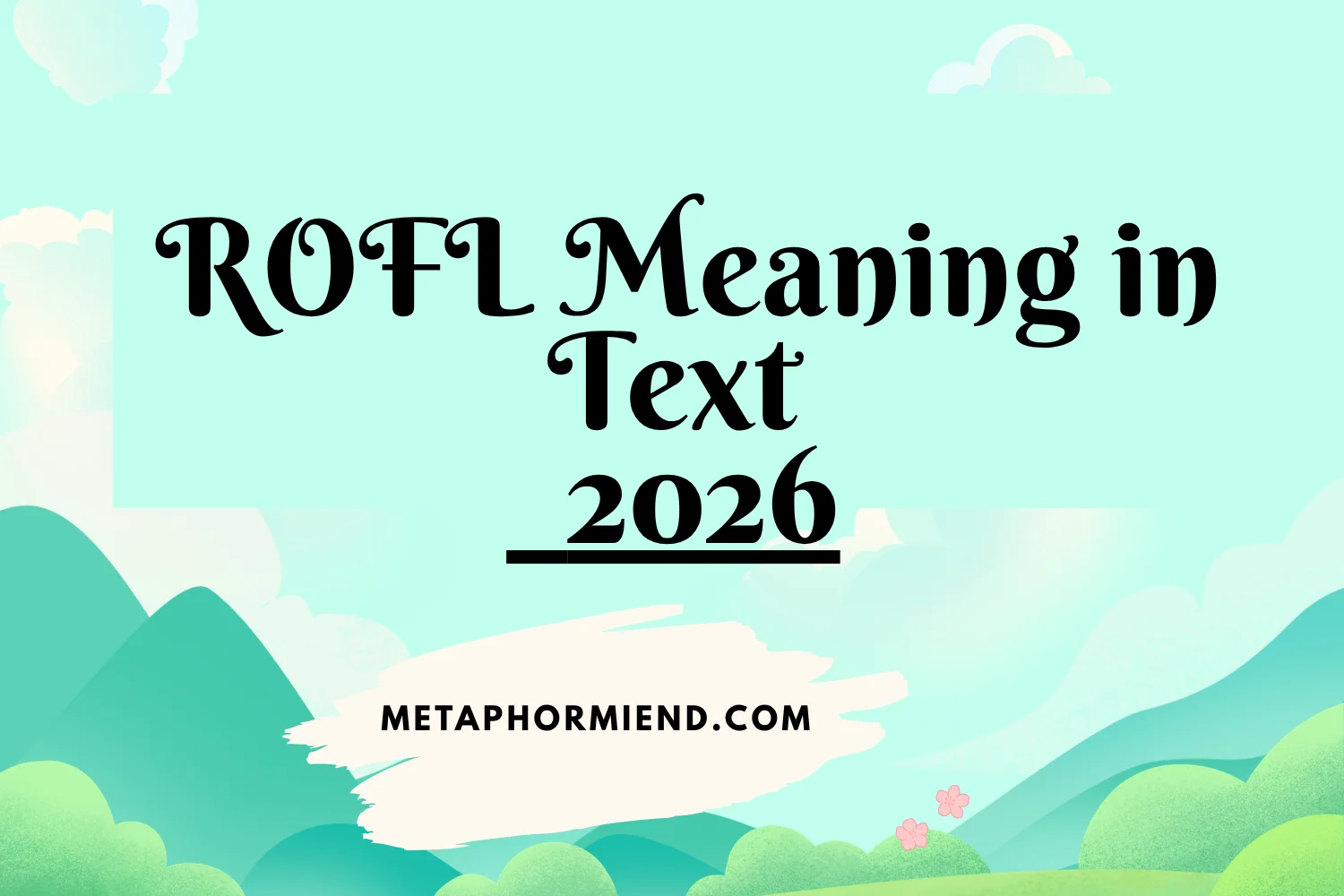 ROFL Meaning in Text