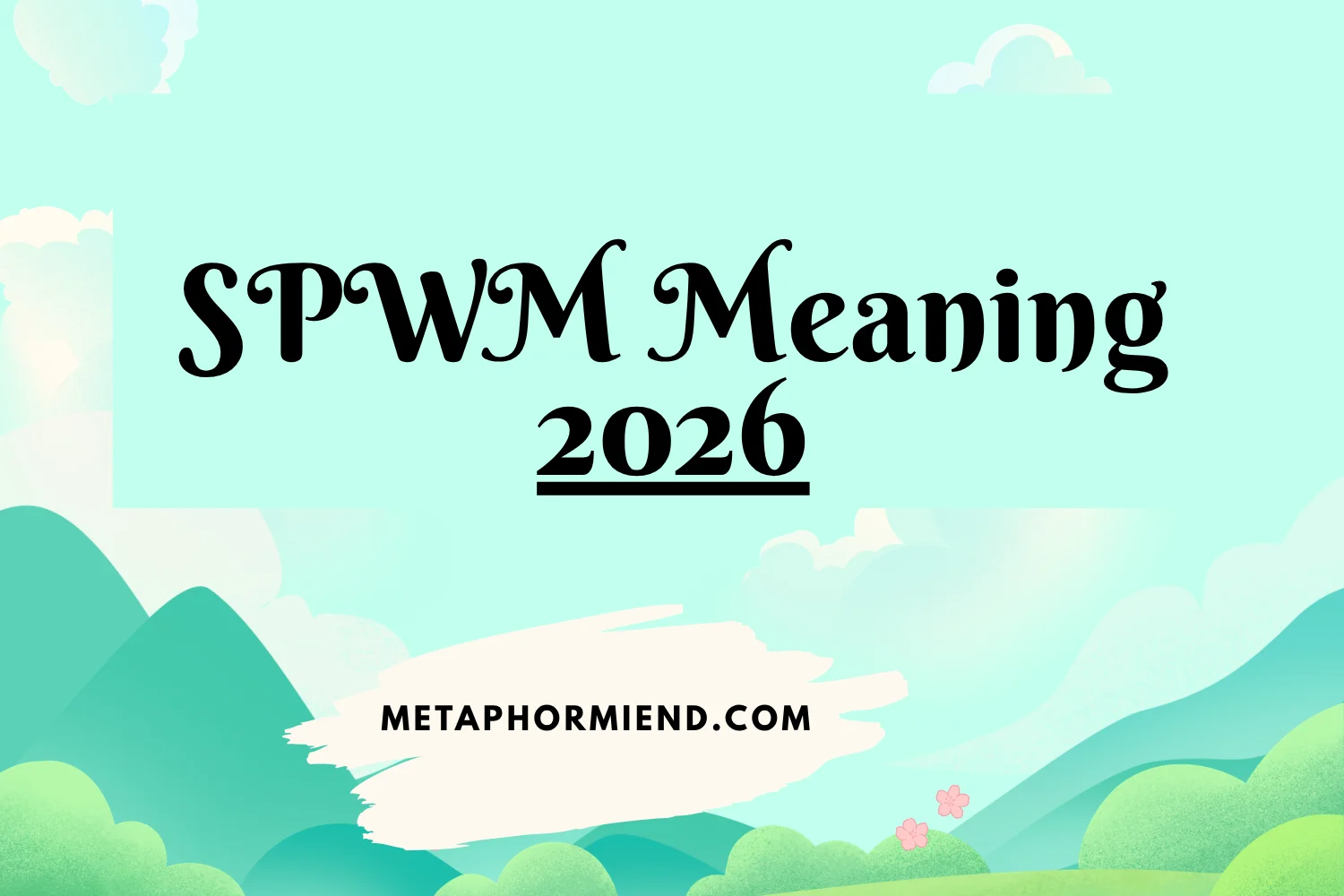SPWM Meaning