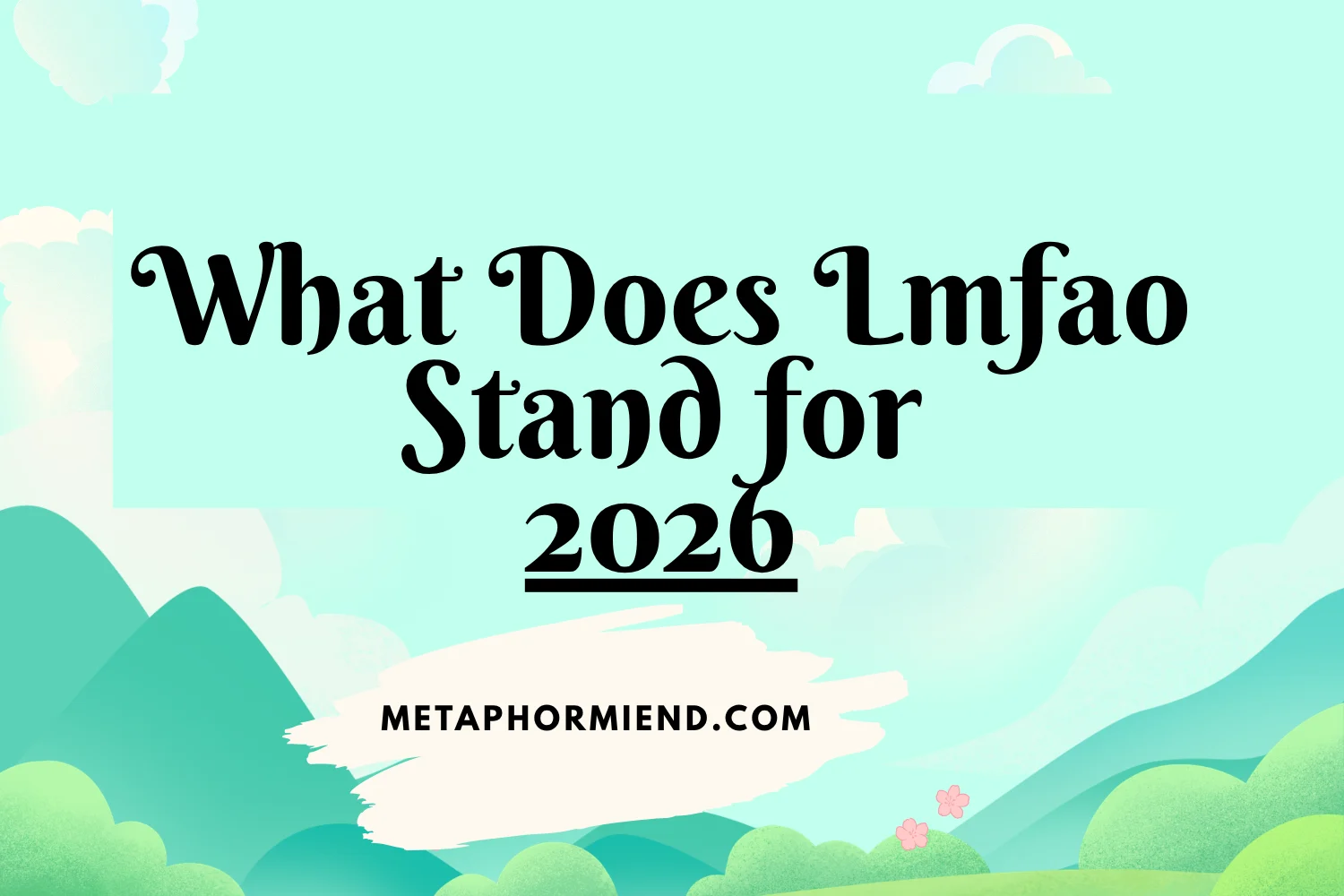 What Does Lmfao Stand for