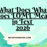 What Does What Does LOML Mean in Text