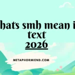 whats smh mean in text