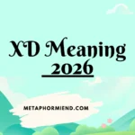 XD Meaning