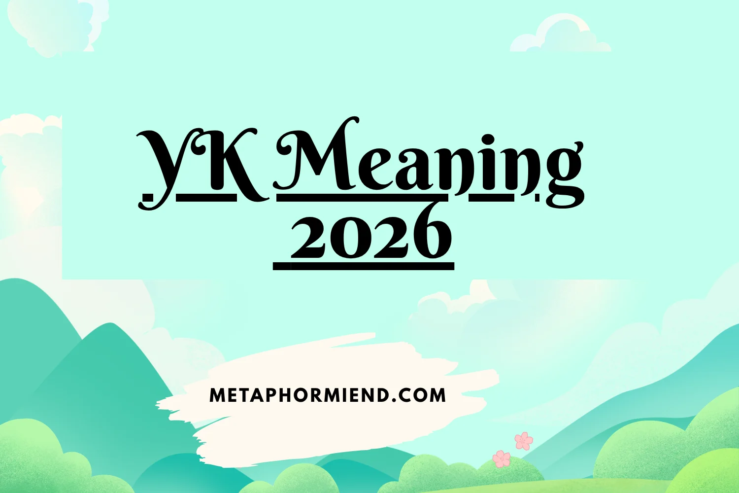 YK Meaning