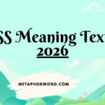SS Meaning Text