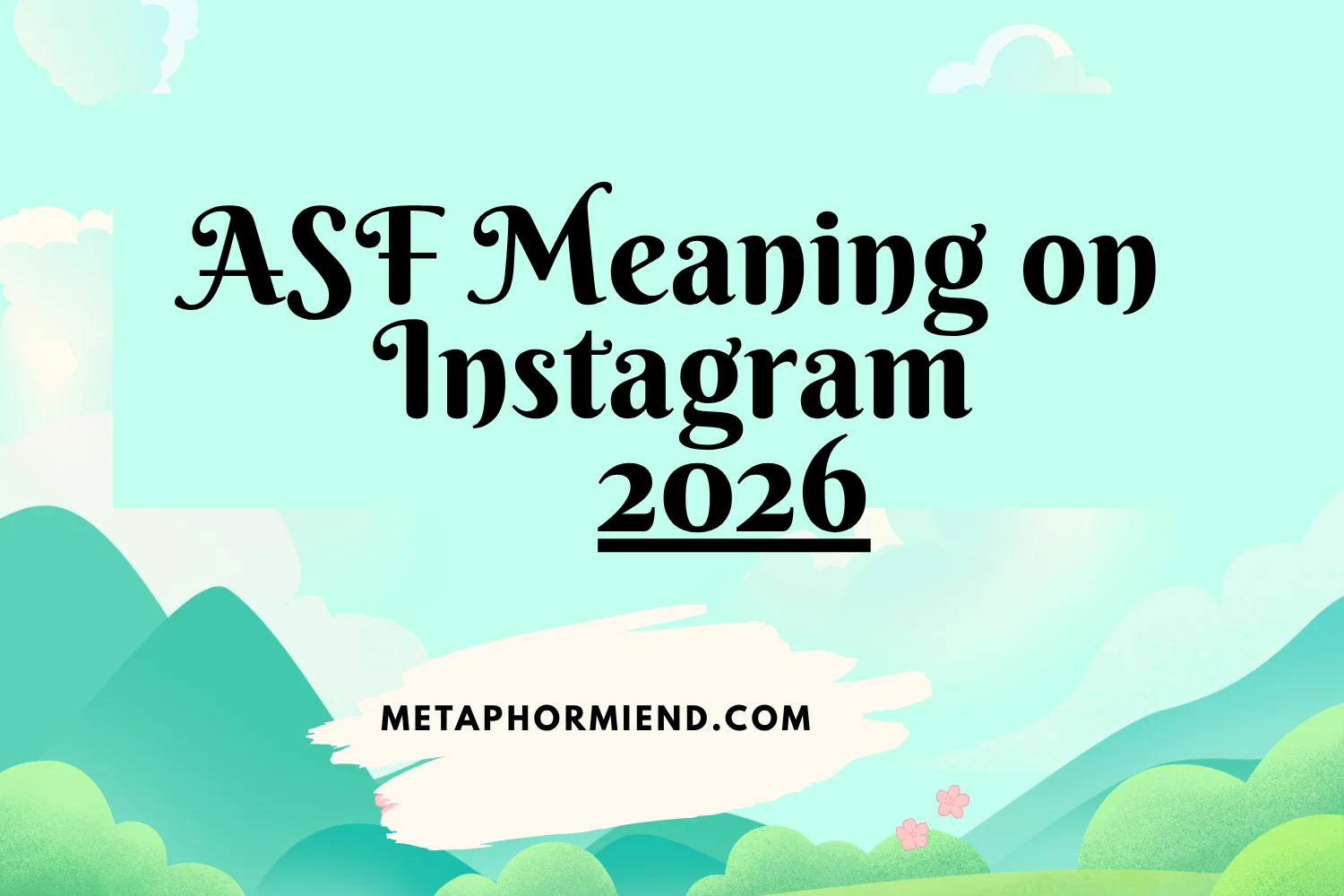 ASF Meaning on Instagram