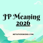 JP Meaning