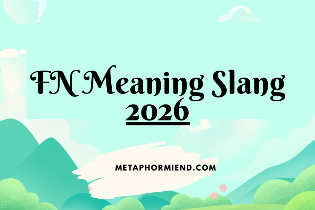 FN Meaning Slang
