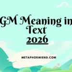 GM Meaning in Text