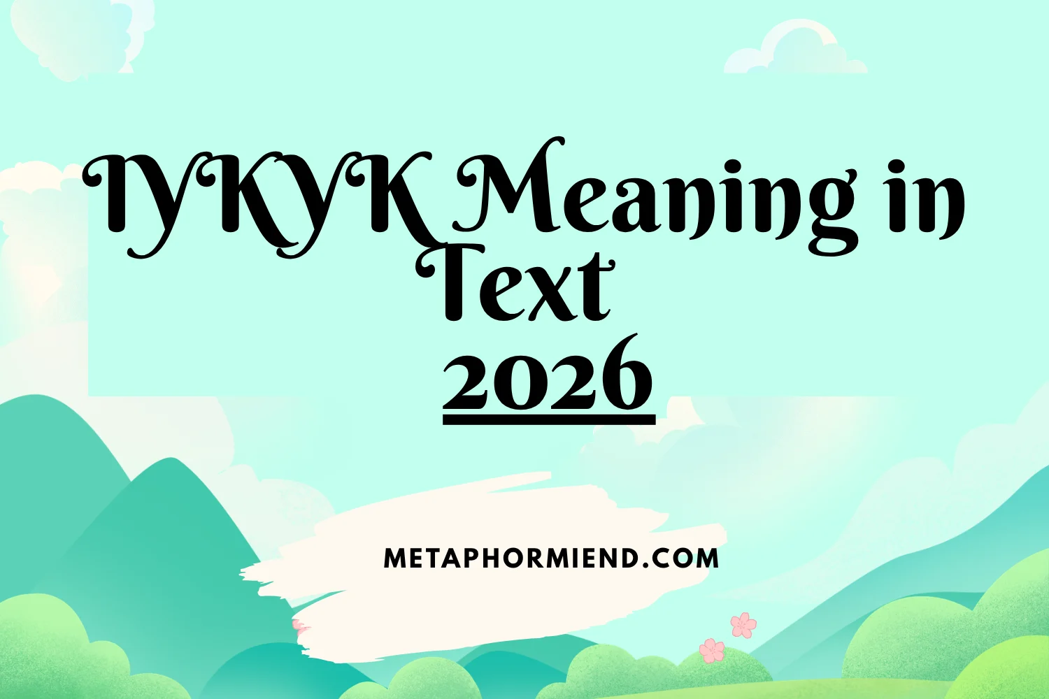 iykyk meaning in text