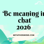 bc meaning in chat