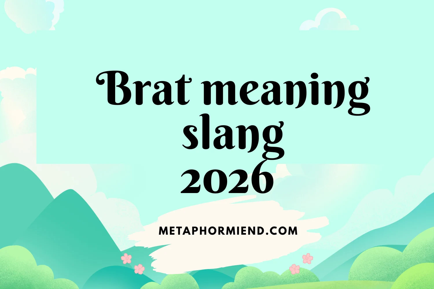 brat meaning slang