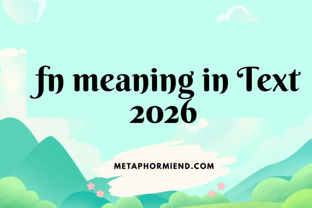 fn meaning in Text