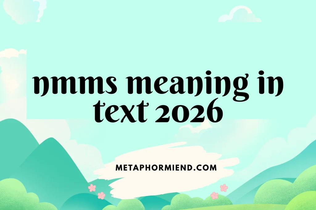 nmms meaning in text 2026