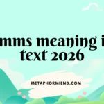 nmms meaning in text 2026