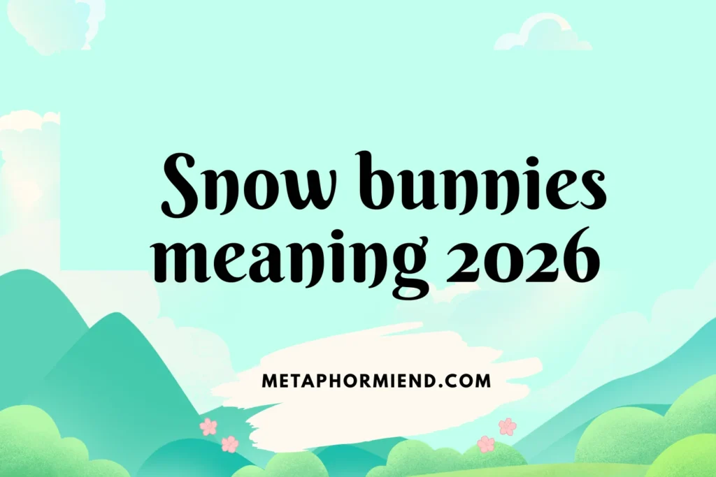 snow bunnies meaning